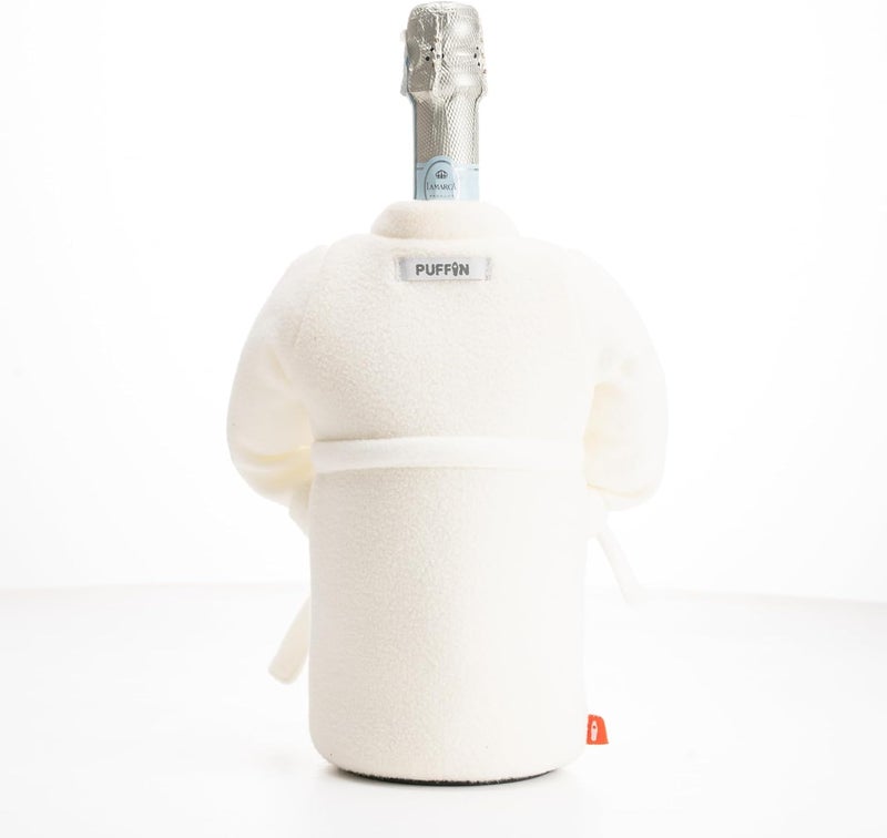 PUFFIN - The Resort Robe - Insulated Wine Cooler I Champagne Bottle Insulator, Keep Drinks and Beverages Cold - Image 2