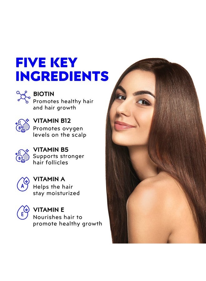 Elon جواهر البيوتين (60 حبة) 5000 ميكروغرام من فيتامينات البيوتين للشعر والبشرة والأظافر بنكهة الكرز، فيتامينات قابلة للمضغ لتغذية وترطيب ودعم نمو الشعر، جواهر الشعر لجميع أنواع الشعر - Image 5