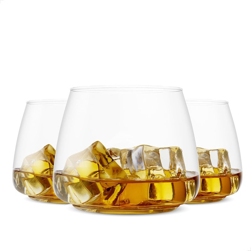 TOSSWARE POP 12oz Rocks SET OF 12, Premium Quality, Recyclable, Unbreakable & Crystal Clear Plastic Cocktail Glasses, 12 Count (Pack of 1) - Image 1
