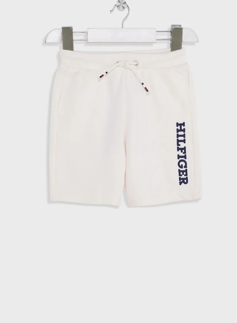 TOMMY HILFIGER Kids Side Logo Shorts