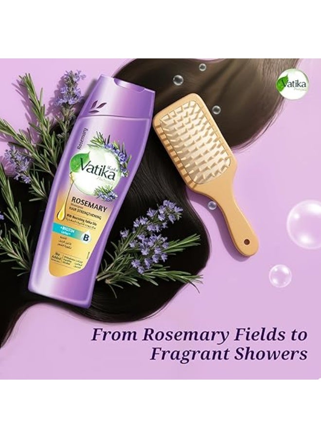 Vatika Naturals Rosemary Shampoo for Hair Strengthening – 400ml - Image 4