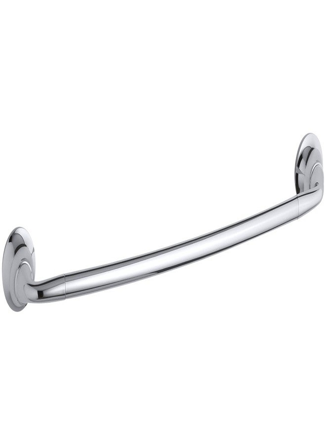 KOHLER K-11371-CP Forté 24-Inch Bathroom Towel Bar, Polished Chrome - Image 1