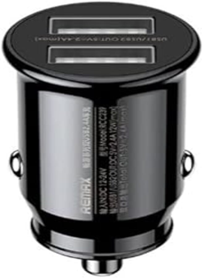 accessories shop Remax Rcc239 Car Chargeremax Changyou Dual USB Car Charger 2 2.4A - Black
