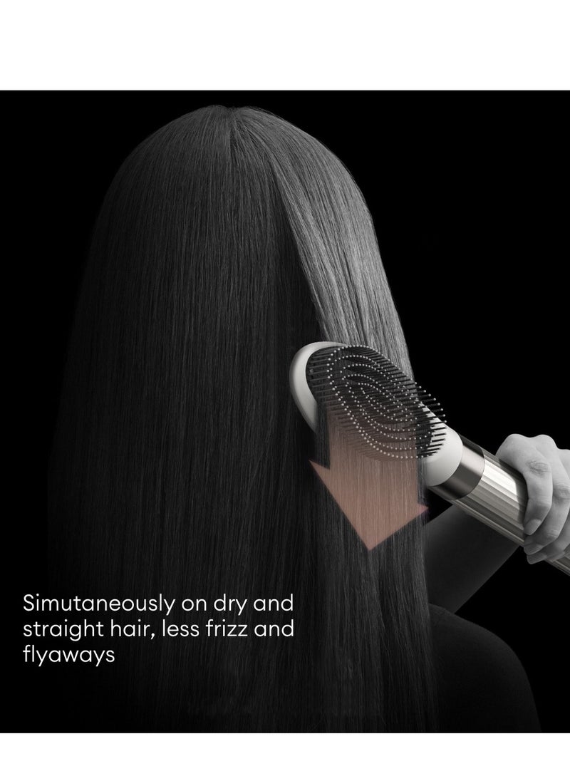 Airbot - Airbot Hyperstyler&Dryer Hair Straightening Set with Styler and Wrap,Professional Hair Tools for Curly Hair,Gold - Image 1