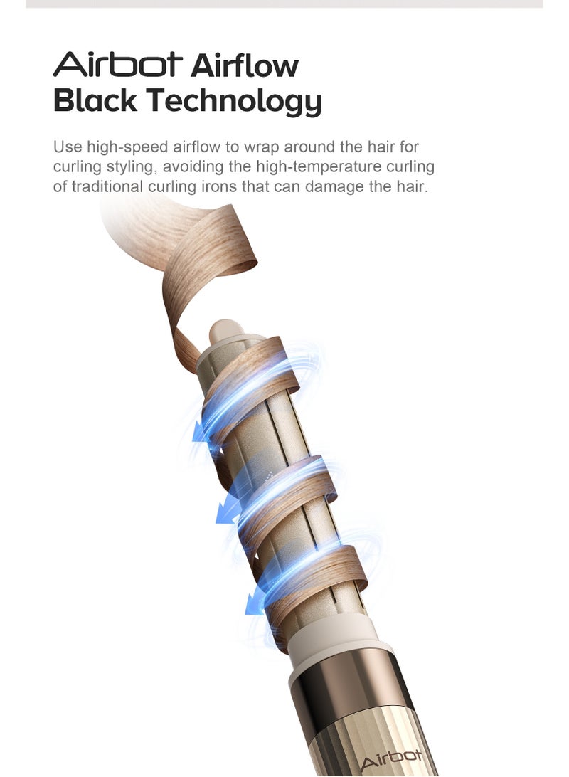 Airbot Hyperstyler&Dryer Hair Straightening Set with Styler and Wrap,Professional Hair，all-in-one curling iron and hairdryer.Tools for Curly Hair - Image 3