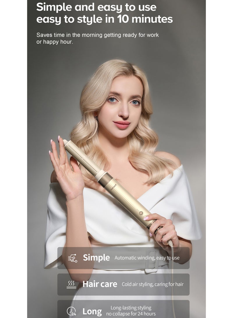 Airbot Hyperstyler&Dryer Hair Straightening Set with Styler and Wrap,Professional Hair，all-in-one curling iron and hairdryer.Tools for Curly Hair - Image 5