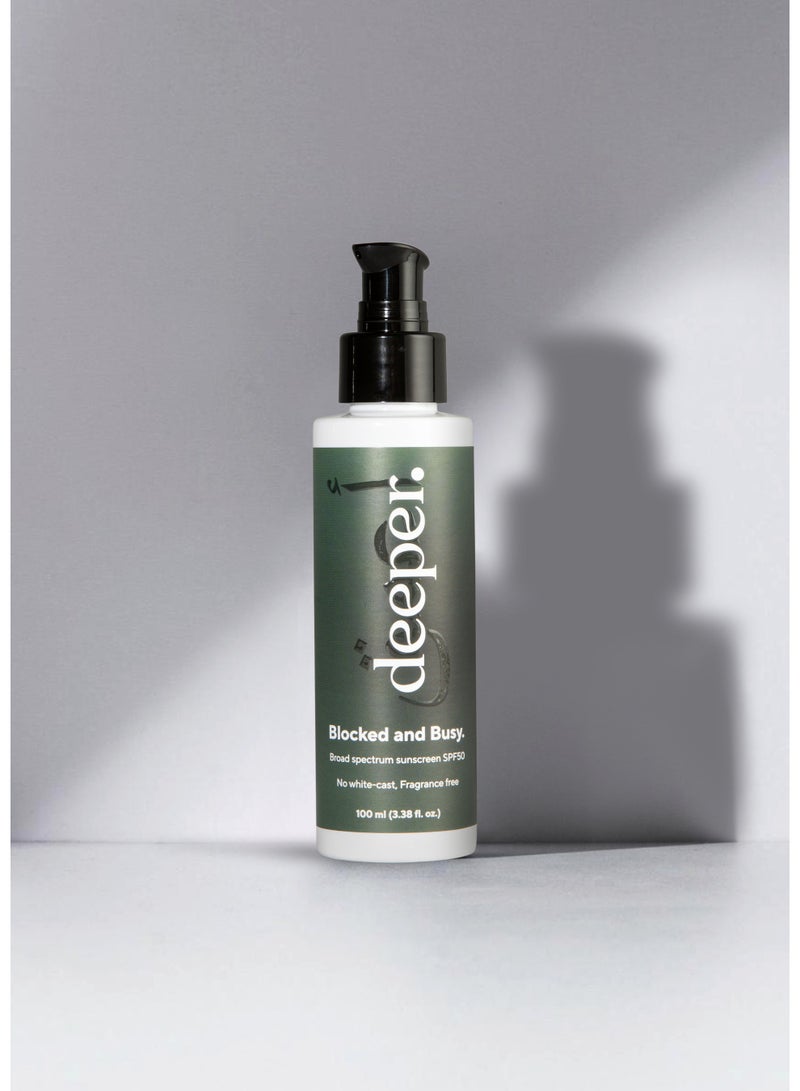 ديبر واقي الشمس ديبر بيوتي بمعامل حماية SPF50 واسع الطيف – 100 مل - Image 1