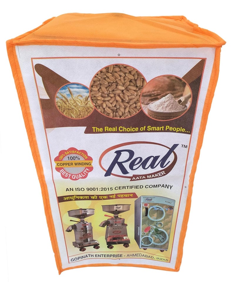 Real Aata Maker Aata chakki Cover Flour Mill Cover Universal Fitting for All Types Aata Chaki pithachi girni Cover - Image 2