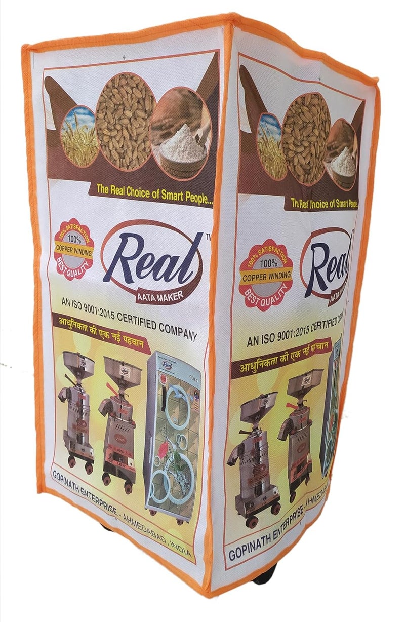 Real Aata Maker Aata chakki Cover Flour Mill Cover Universal Fitting for All Types Aata Chaki pithachi girni Cover - Image 1