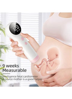 Chixing Portable Ultrasound Fetal Doppler Pregnancy Electronic Monitor For Pregnant Women Baby Fetal Movement Ultrasound Stethoscope  - Image 2