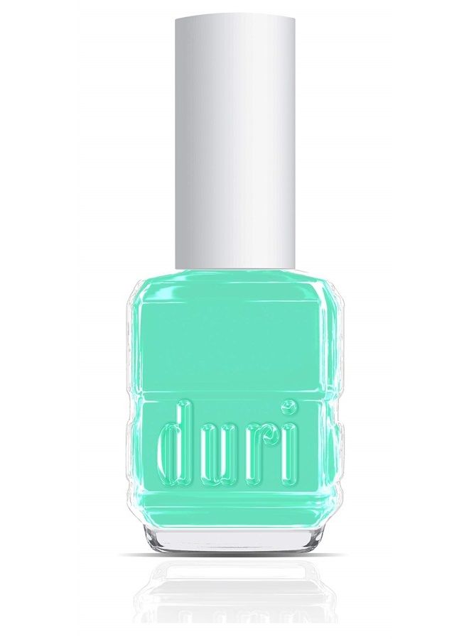duri Nail Polish, 112S Pie In The Sky, Pastel Mint Green, Semi Matte, 0.5 fl.oz. - Image 1