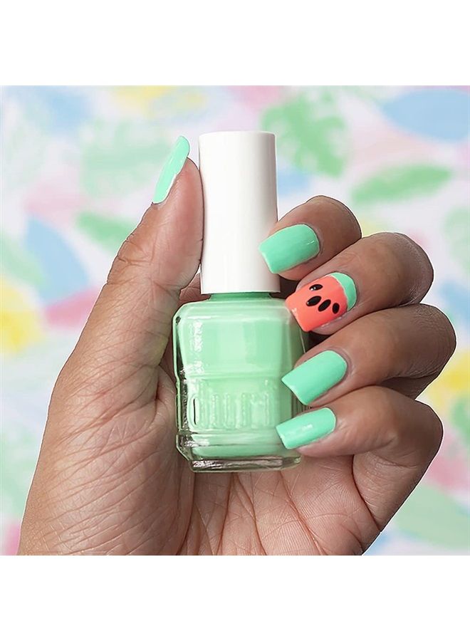 duri Nail Polish, 112S Pie In The Sky, Pastel Mint Green, Semi Matte, 0.5 fl.oz. - Image 5