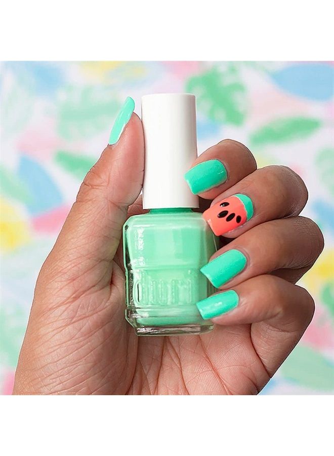 duri Nail Polish, 112S Pie In The Sky, Pastel Mint Green, Semi Matte, 0.5 fl.oz. - Image 4