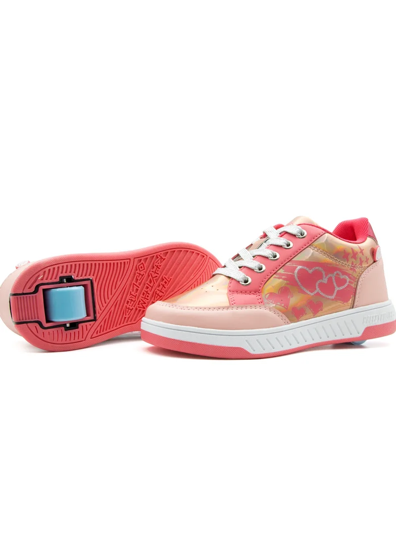 BREEZYROLLERS BREEZY ROLLERS shoes with wheels for children, Roller skates sneakers kids, From children's street shoes to roller skates in a few seconds, Patented click system, Trainers with wheels for girls & boys