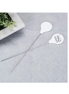 Luzen 5Pcs Stainless Steel Cake Tester Reusable Metal Cake Testing Needle Sticks Skewer Probe Pin for Bread Biscuit Muffin Pancake Cake Kitchen Home Baking Tools, White  - Image 2
