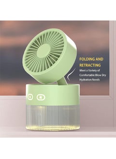 Generic Misting Fan | Portable Fan with Mist | USB Battery-Powered Water Fan for Home | Outdoor Misting Fan for Traveling & Camping | Portable Misting Fan with Cool Breeze Humidification Spray  - Image 4