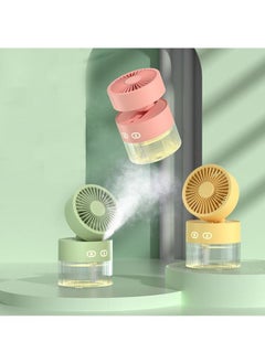 Generic Misting Fan | Portable Fan with Mist | USB Battery-Powered Water Fan for Home | Outdoor Misting Fan for Traveling & Camping | Portable Misting Fan with Cool Breeze Humidification Spray  - Image 5