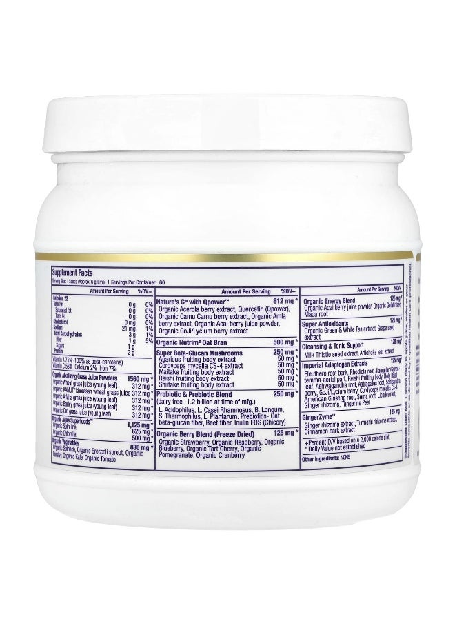Paradise Herbs Paradise Herbs, ORAC Energy® Greens, Original Unflavored, 12.8 oz (364 g)  - Image 2