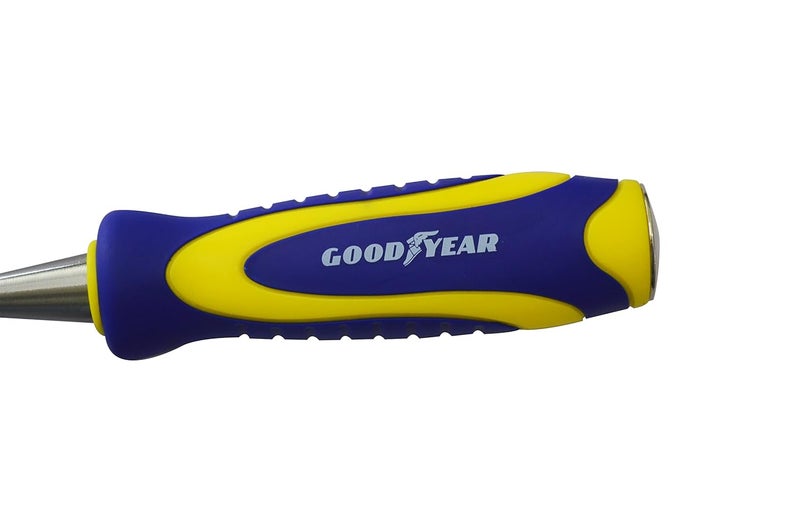 Good Year إزميل معدني بقطر 1 بوصة مع رأس ضارب (أزرق وأصفر) (GY-10810) - Image 3
