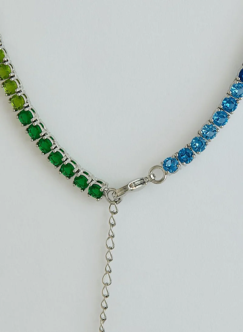 Fashionbox Gigi Tennis Necklace