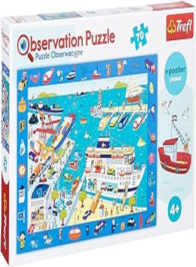 Trefl 70 Observation-Visit the port