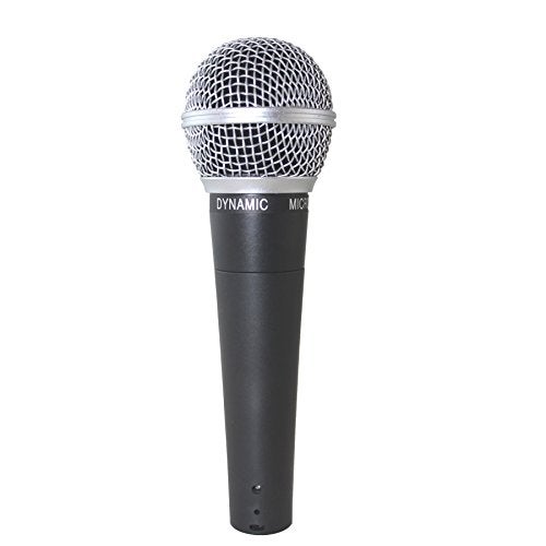 weymic Wm58 Classic Style Dynamic Vocal Instrument with Clean Sound, Metal Body Microphone (not with Cable) - Image 1