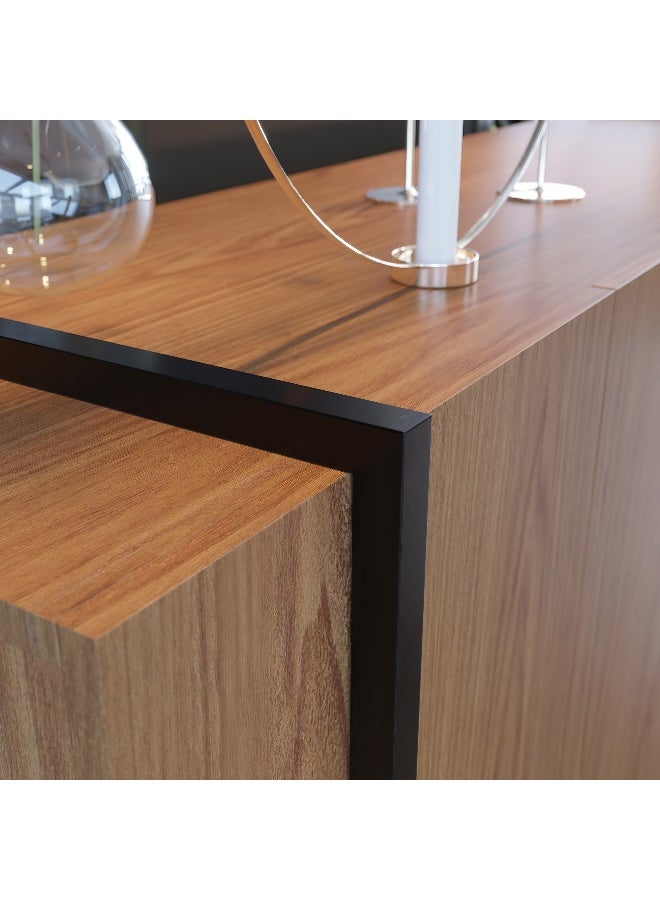 Home Box Terra 4-Door Sideboard - Image 4
