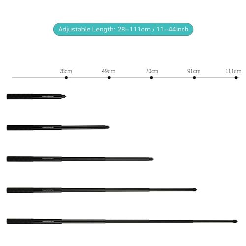 Adofys Universal Invisible Monopod Stick Compatible with Insta360 One X One R, Hero 12/11/10/9/8/7/6, SJCAM, YI and Other Action Cameras - Image 3