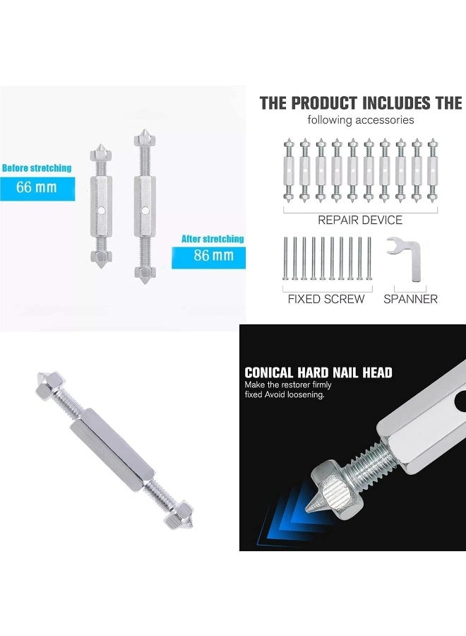 Royal Apex Royal Apex 21 Pcs/Sets Type 86/118 Switch Socket Dark Box Repair Cassette Screws Support Rod Wall Mount Switches Box Repair Tool Kits  - Image 2