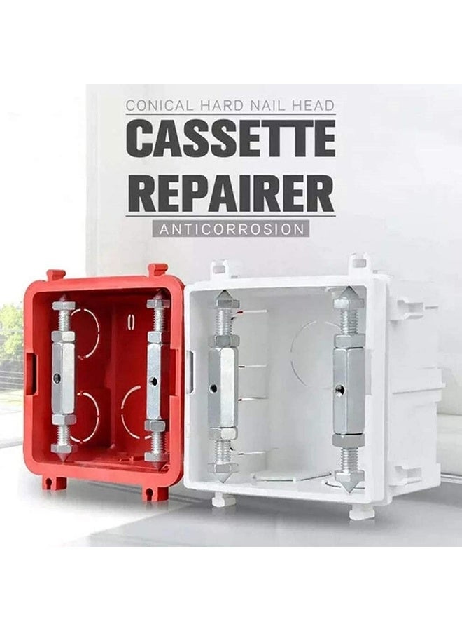 Royal Apex Royal Apex 21 Pcs/Sets Type 86/118 Switch Socket Dark Box Repair Cassette Screws Support Rod Wall Mount Switches Box Repair Tool Kits  - Image 4