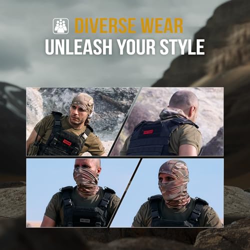OneTigris Tactical Hood Headwear Balaclavas Full Face Mask - Image 4