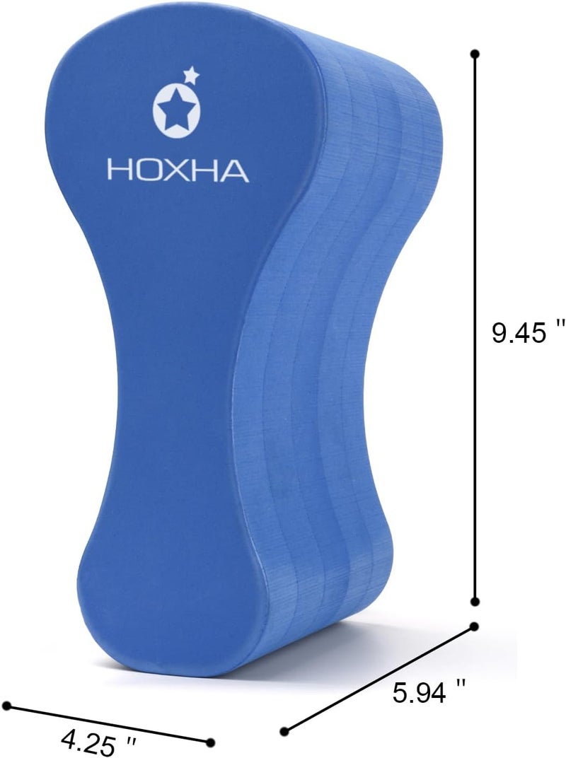 HOXHA Pull Buoy Leg Float, EVA 5 Layer Swimming Pull Float Training Aid Sports Upper Body Aqua Fitness for Adult, Beginners - Image 2