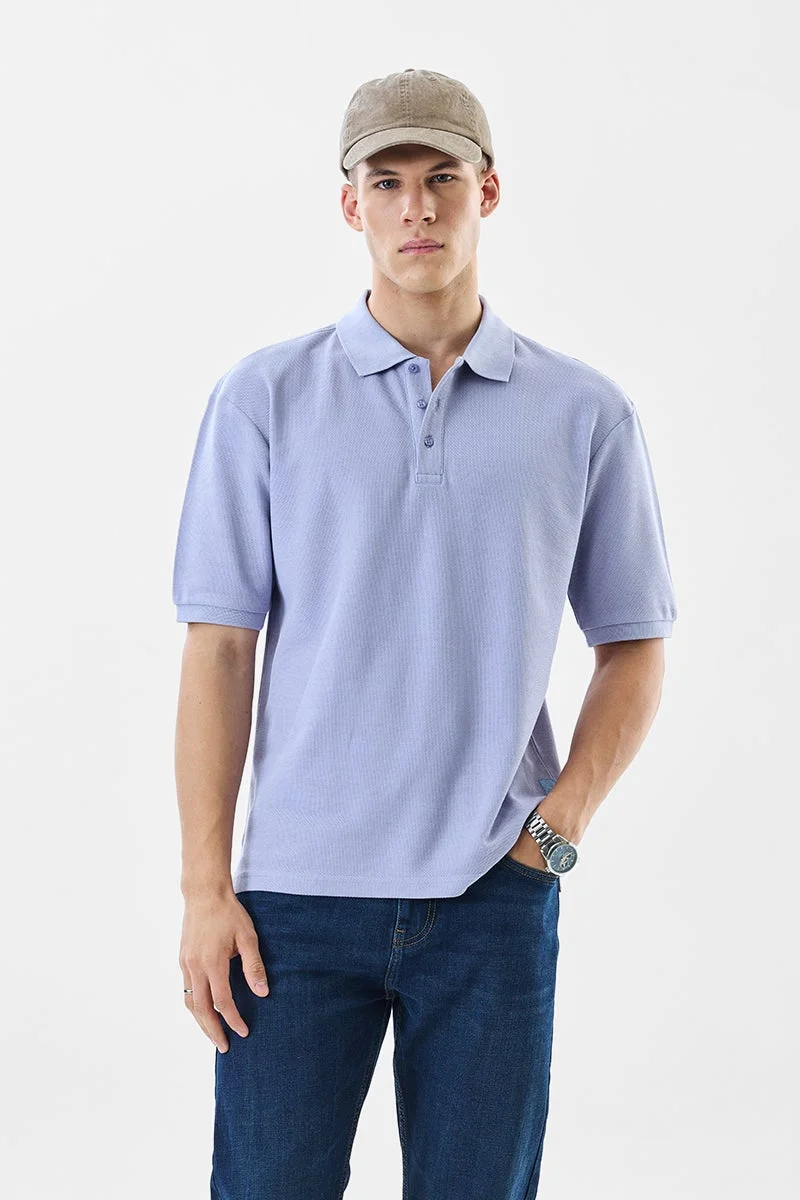 سنيتش تي شيرت بولو قطن % بقصة عادية