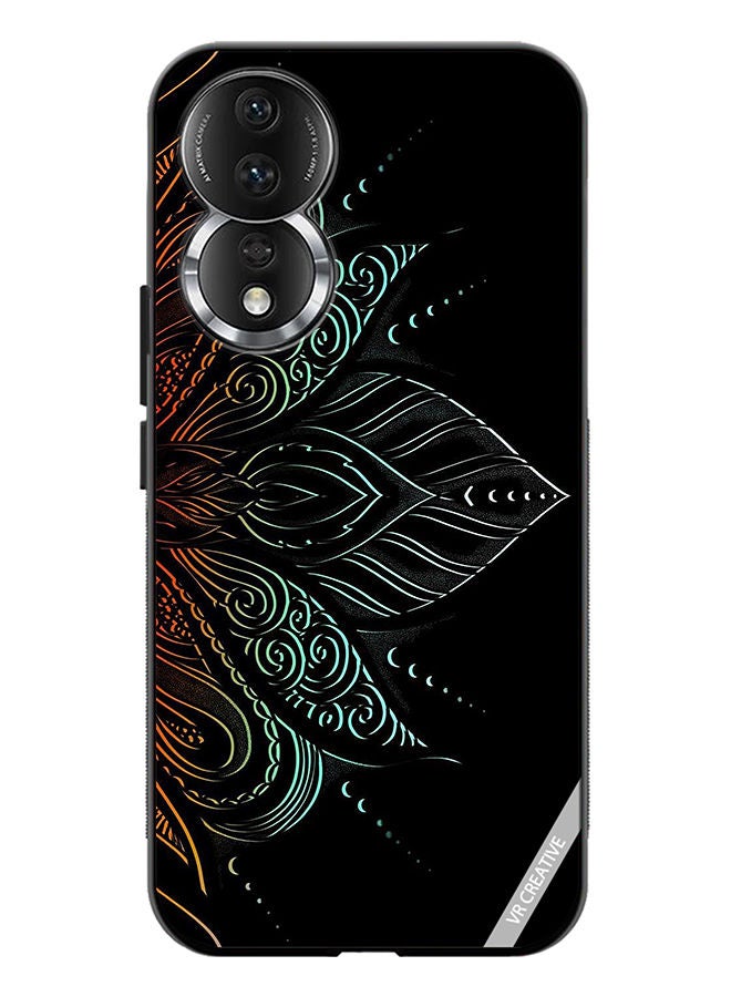 VR CREATIVE Protective Case Cover For Honor 80 Heena Elements Design Multicolour - Image 1