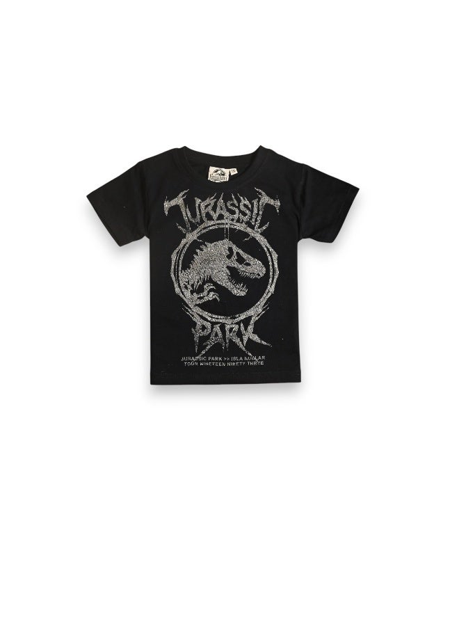 JURASSIC PARK | BOYS T-SHIRT & SHORTS SET | 100% COTTON - Image 2