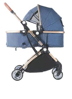 Portable Baby Stroller Specific Design For Traveling, Newborn Baby Pram, TR20 (Blue)
