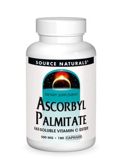 Ascorbyl Palmitate 500Mg Fat Soluble Vitamin C Ester Supplement 180 Capsules