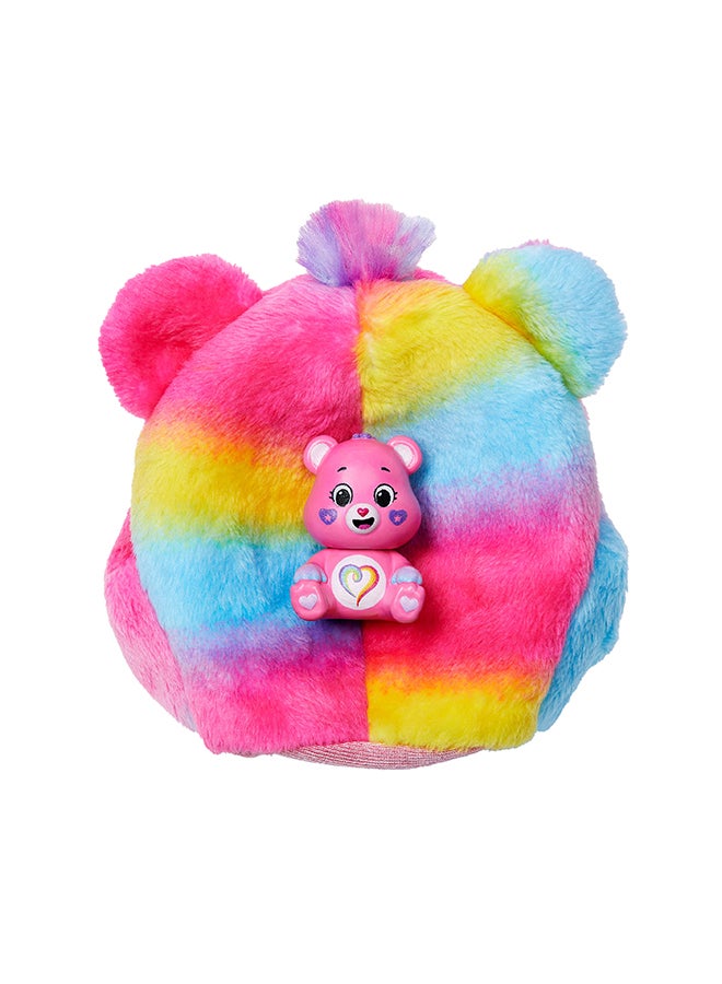 Barbie Cutie Reveal Care Bears Doll & Accessories, Series 2 Togetherness Bear With 10 Surprises Including Color Change & Mini Bear - Image 5