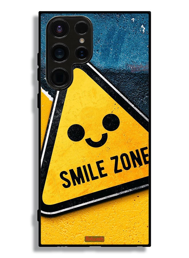 Tolwak Samsung Galaxy S23 Ultra 5G Protective Case Cover Smile Zone - Image 2
