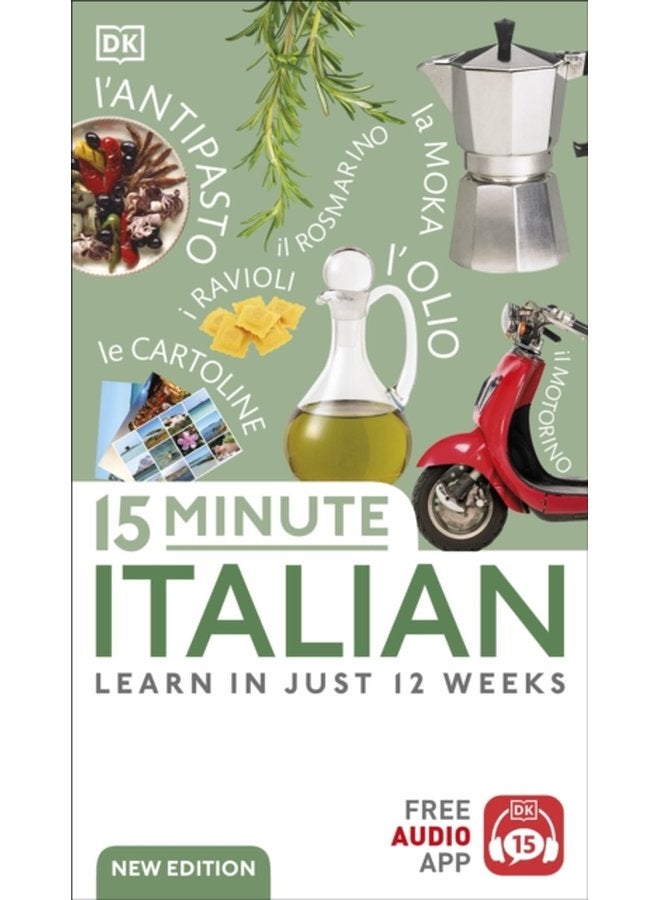 15 Minute Italian Learn in Just 12 Weeks - Paperback