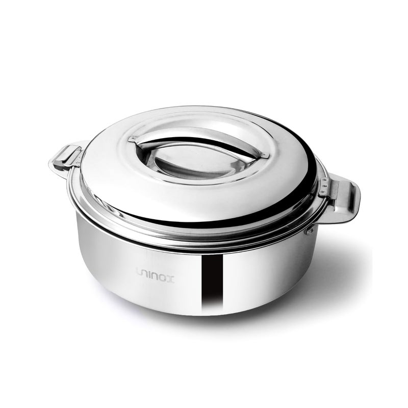 uninox Stylo Double-Walled Stainless Steel Casserole (500 ml) - Insulated, Portable, Hot & Cold Food Storage & Serving - Image 1
