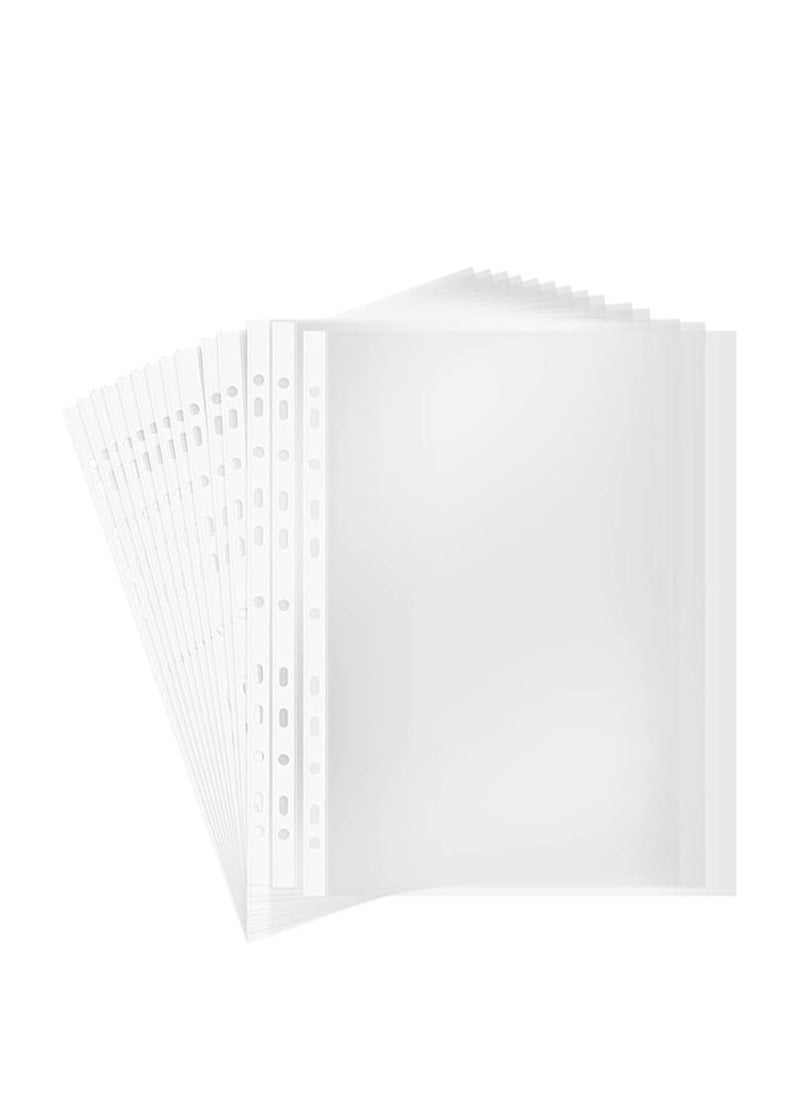 Deluxe Amt - 60 Micron A4 Sheet Protector Clear Pack Of 100 - Image 1