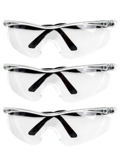 KASTWAVE KASTWAVE Transparent Eyes Protective Glasses Full Eyes Protection Goggles for Kids men and women, Prevent Droplets and Waterproof, Windbreak sand for Outdoor, Bike Race, Travel, Pool Swimming Party  - Image 2