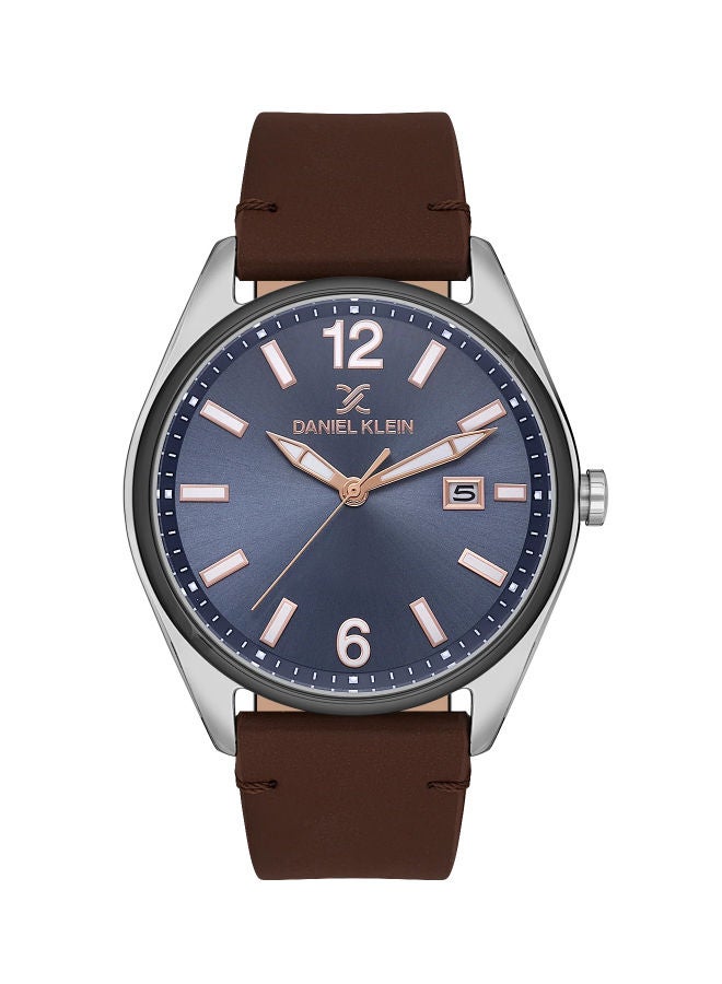 دانيل كلاين ساعة يد تناظرية من الجلد DK.1.13666-5 - Image 1