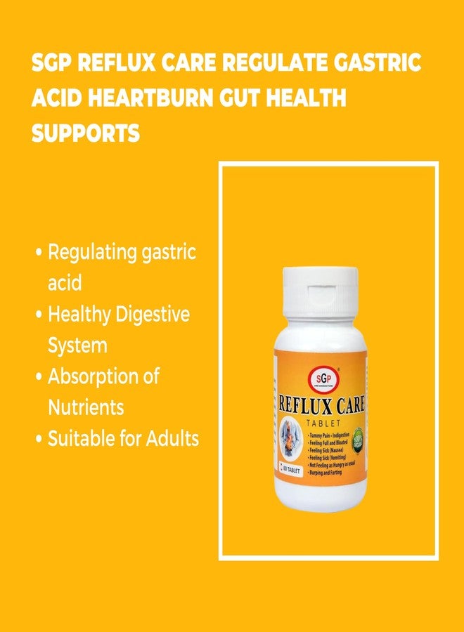 SGP Reflux Care Regulate Gastric Acid Heartburn Gut Health Supports Digestion Digestive Supplement for Adults Men Women - Image 5