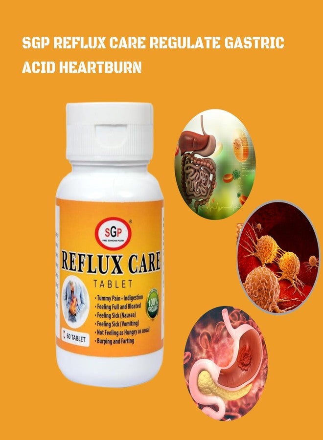 SGP Reflux Care Regulate Gastric Acid Heartburn Gut Health Supports Digestion Digestive Supplement for Adults Men Women - Image 4