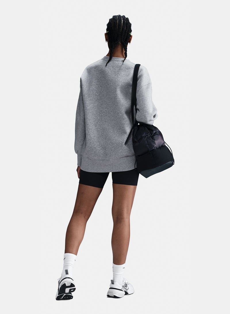 Nike Women’s Nike Sportswear Phoenix Fleece Oversized Long Crew Sweatshirt - Image 2