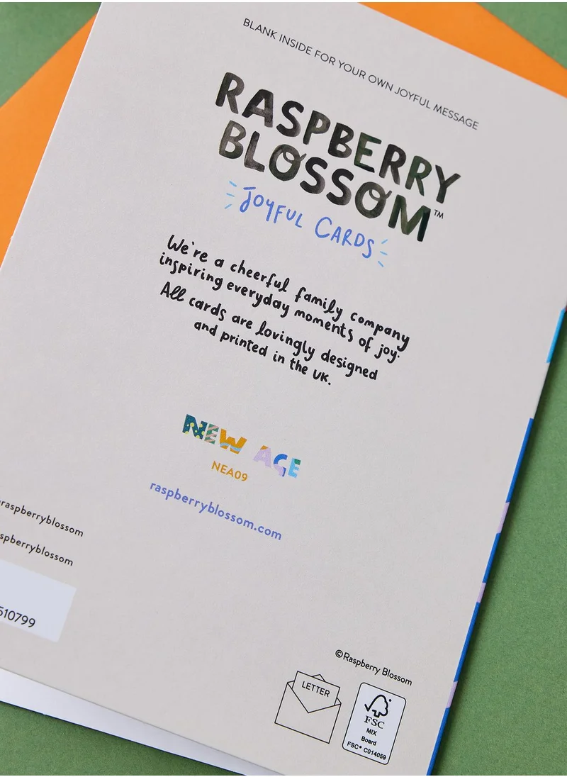 Raspberry Blossom You're 14 Birthday Card