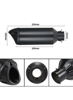 38-51mm Universal Motorcycle Exhaust Pipe Tail Refit Exhaust Muffler Fit for Motorcycles ATV - pzsku/Z22B6FA5884B548A65099Z/45/_/1679023338/4c5cedb4-144b-4b50-8980-dee3e4eb199b