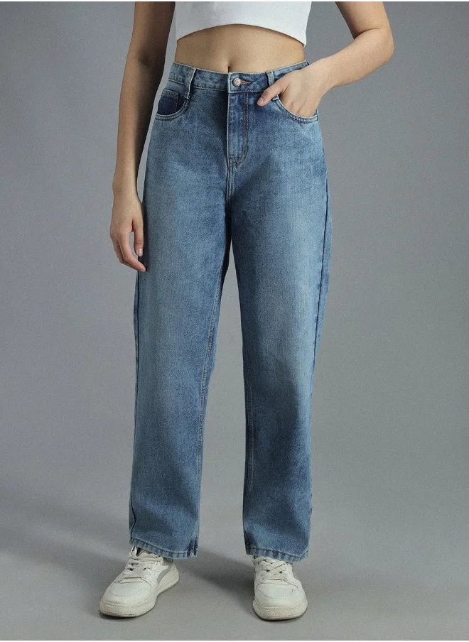 HIGH STAR Women’s Indigo Jeans – Modern and Versatile